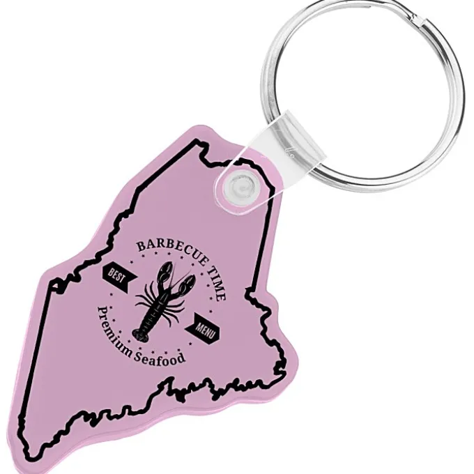 Maine Soft Keychain - Opaque