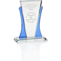 Majestic Cobalt Crystal Award
