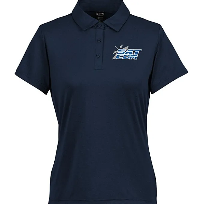 Manchester Heather Jersey Stretch Polo - Ladies'