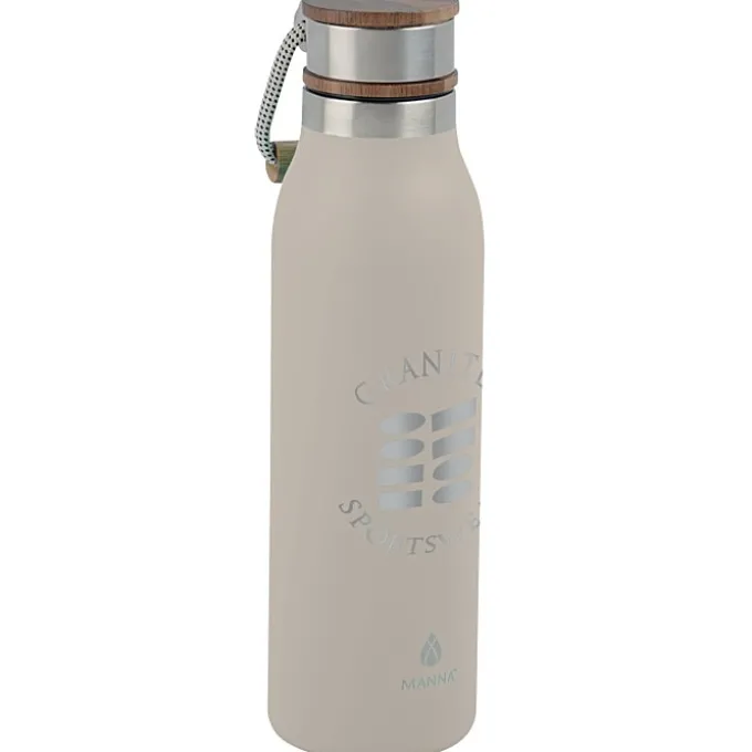 Manna Ascend Vacuum Bottle with Wood Lid - 18 oz