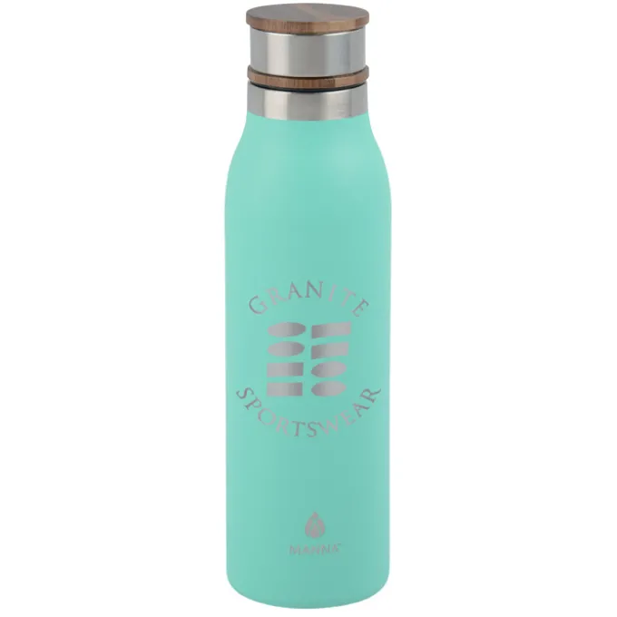 Manna Ascend Vacuum Bottle with Wood Lid - 18 oz