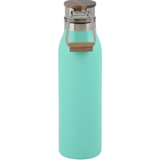 Manna Ascend Vacuum Bottle with Wood Lid - 18 oz