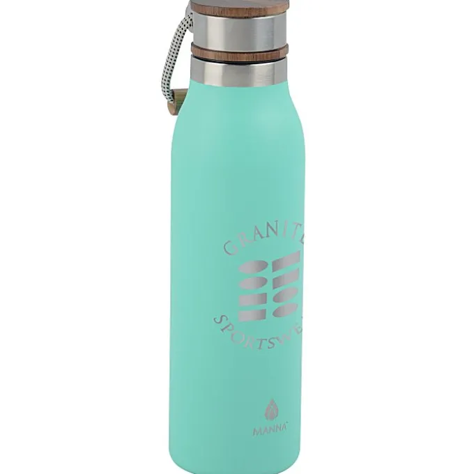 Manna Ascend Vacuum Bottle with Wood Lid - 18 oz