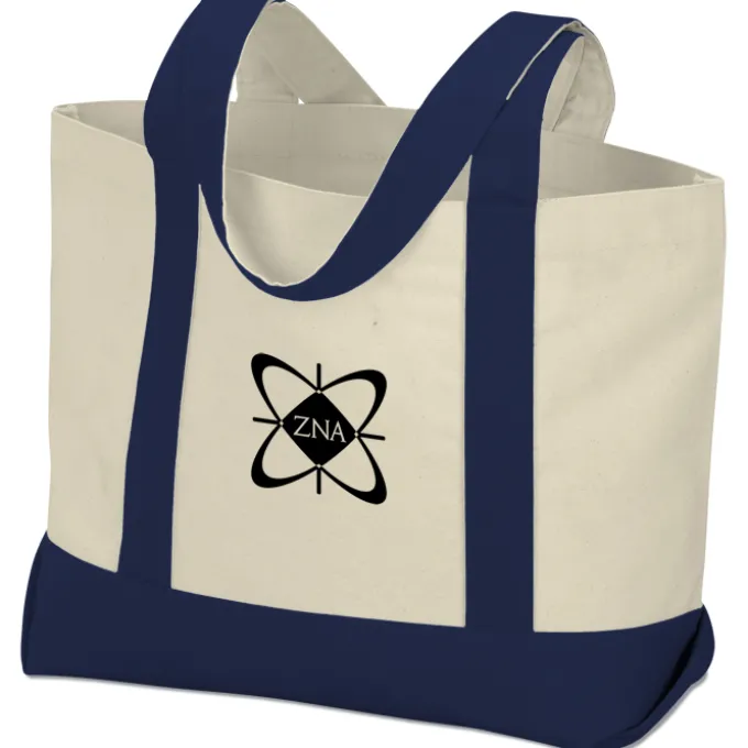 Marketplace Snap Closure Tote Bag