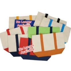 Marketplace Snap Closure Tote Bag