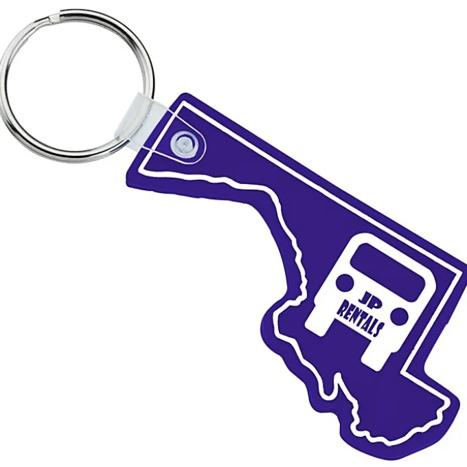 Maryland Soft Keychain - Opaque