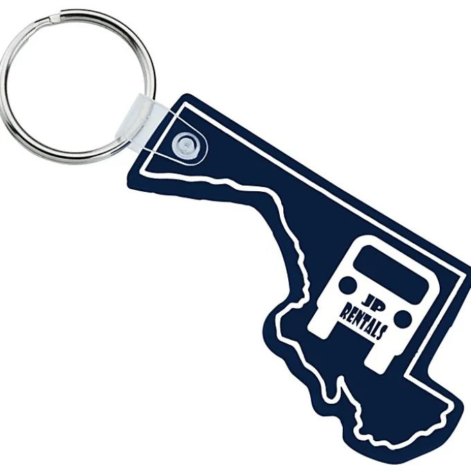 Maryland Soft Keychain - Opaque