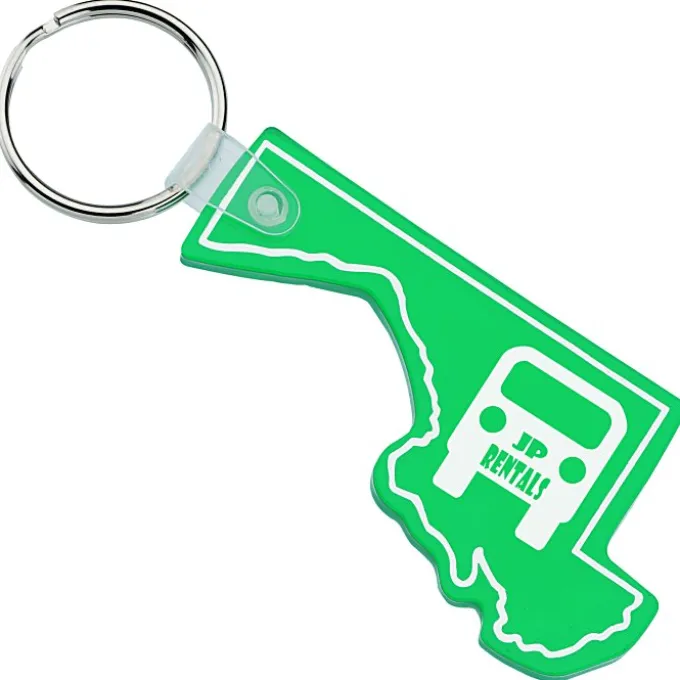 Maryland Soft Keychain - Translucent