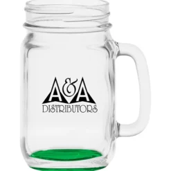 Mason Jar Mug - 16 oz - Bottom Color