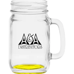 Mason Jar Mug - 16 oz - Bottom Color