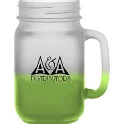 Mason Jar Mug - 16 oz - Frosty Color
