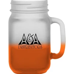 Mason Jar Mug - 16 oz - Frosty Color