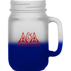 Mason Jar Mug - 16 oz - Frosty Color