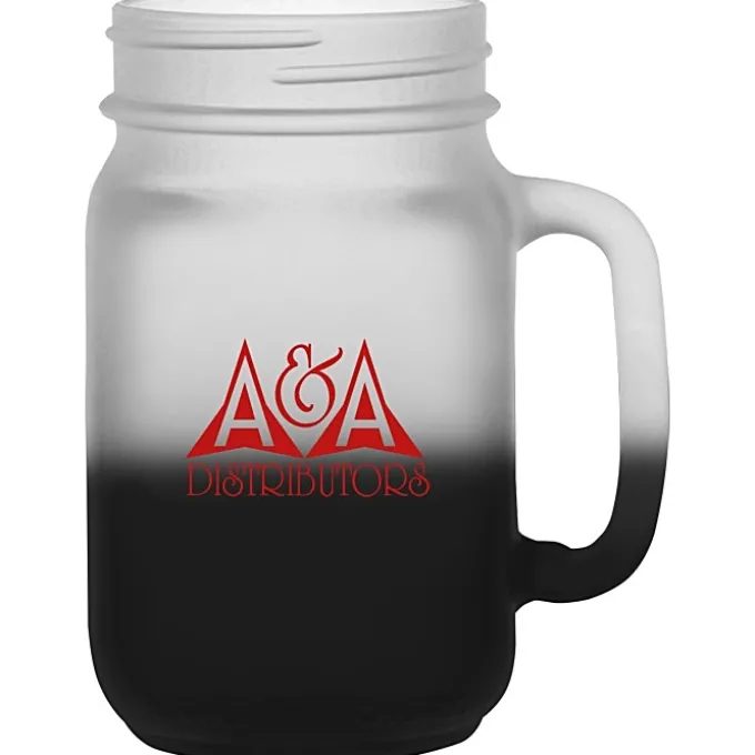 Mason Jar Mug - 16 oz - Frosty Color