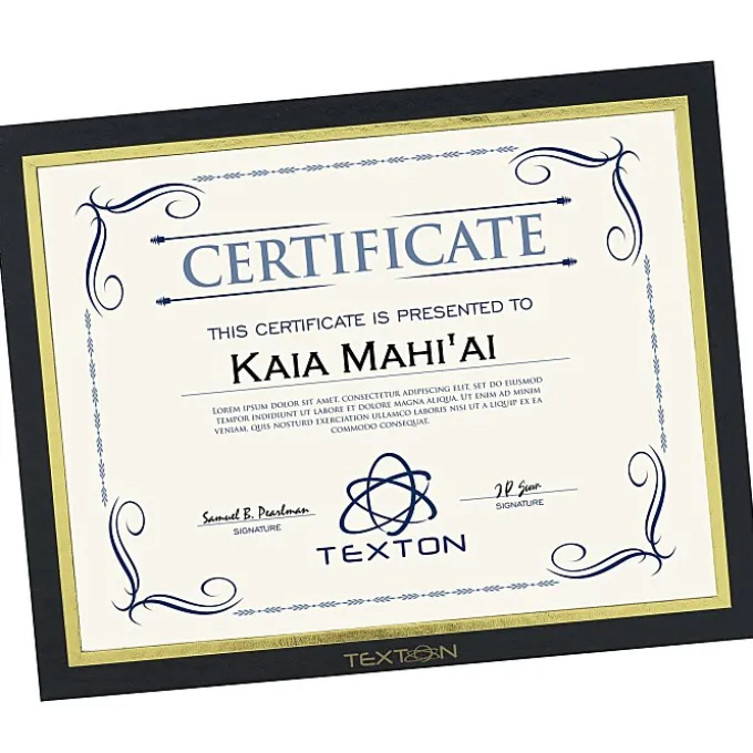 Mat Certificate Frame - 8 1/2 inches x 11 inches