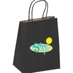Matte Shopping Bag - 10-3/4 inches x 8 inches – Colored – Full Color