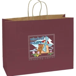 Matte Shopping Bag - 12 inches x 16 inches - Colored - Full Color