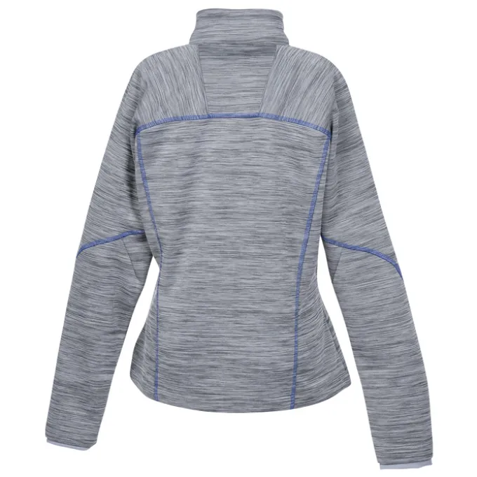 Melange Bonded Fleece Jacket - Ladies'