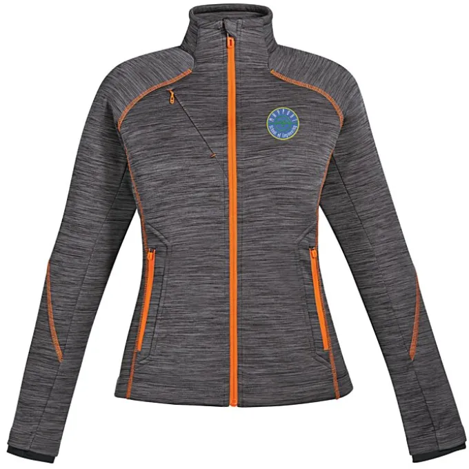 Melange Bonded Fleece Jacket - Ladies'