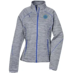 Melange Bonded Fleece Jacket - Ladies'