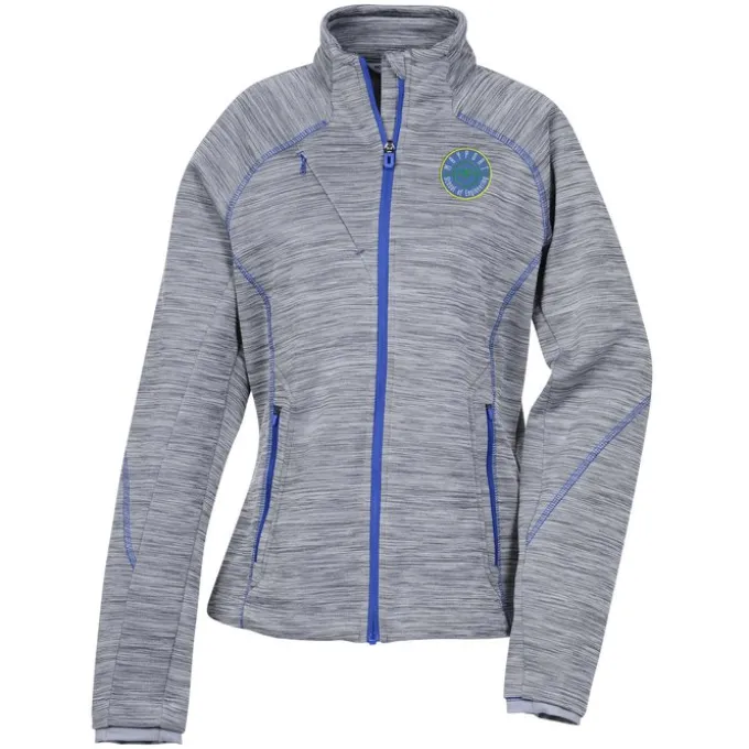Melange Bonded Fleece Jacket - Ladies'