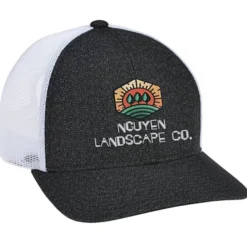 Melange Heather Low Profile Trucker Cap