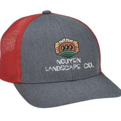 Melange Heather Low Profile Trucker Cap
