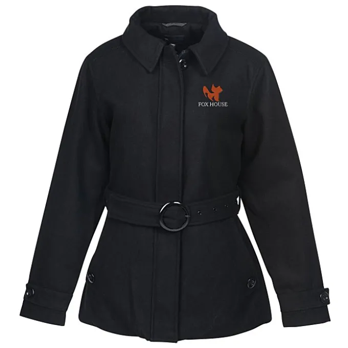 Melton Wool Blend Jacket - Ladies'