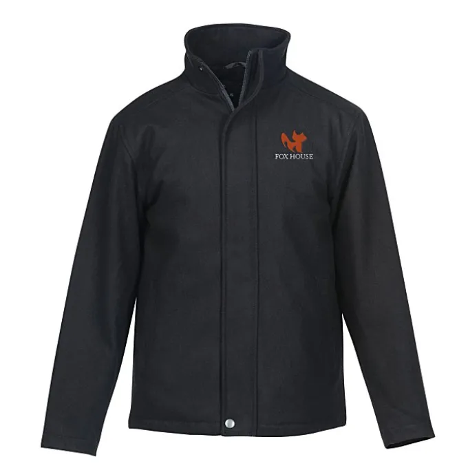 Melton Wool Blend Jacket - Men's