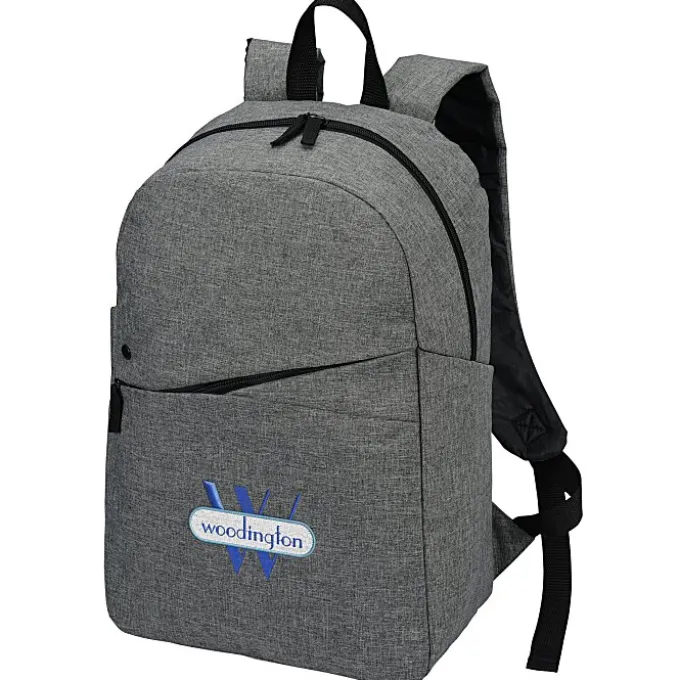 Menlo 15-inch Laptop Backpack - Embroidered