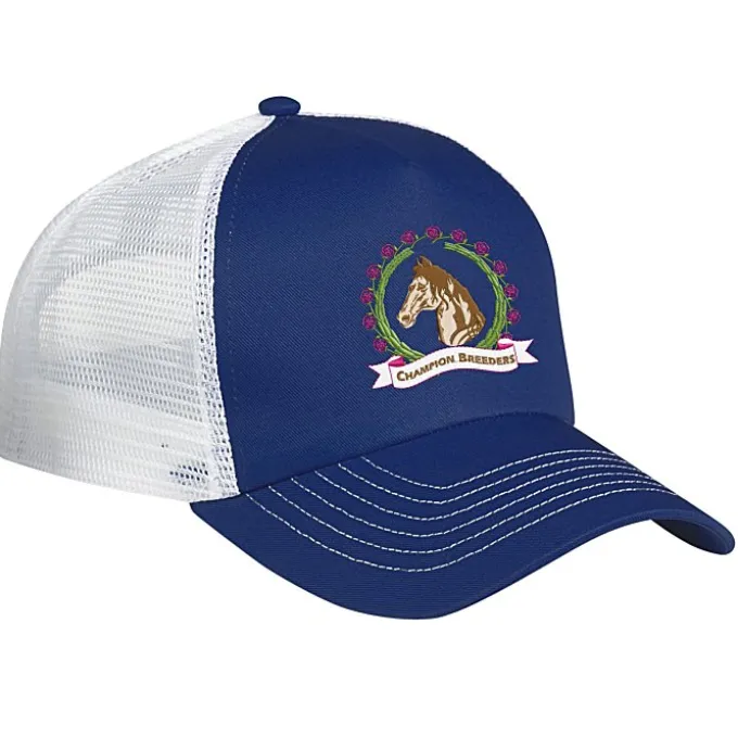 Mesh Back Trucker Cap - Embroidered