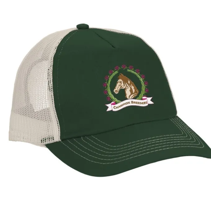 Mesh Back Trucker Cap - Embroidered