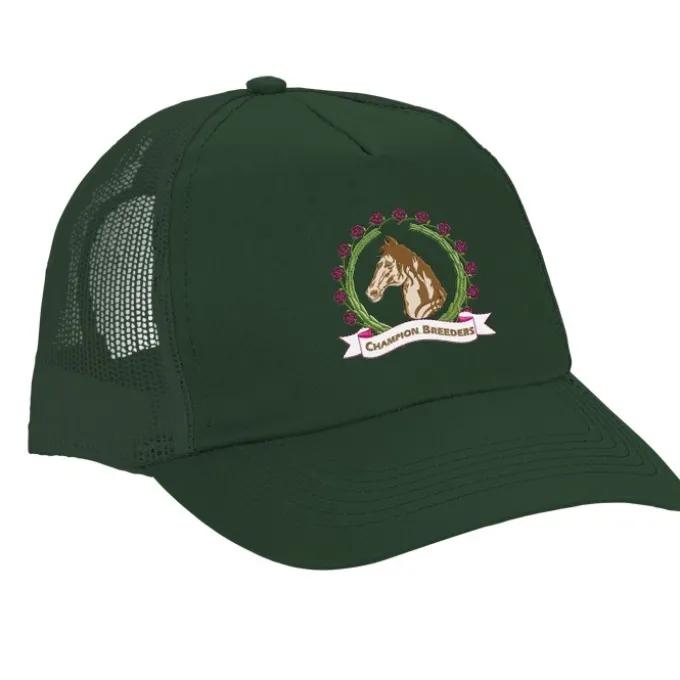 Mesh Back Trucker Cap - Embroidered