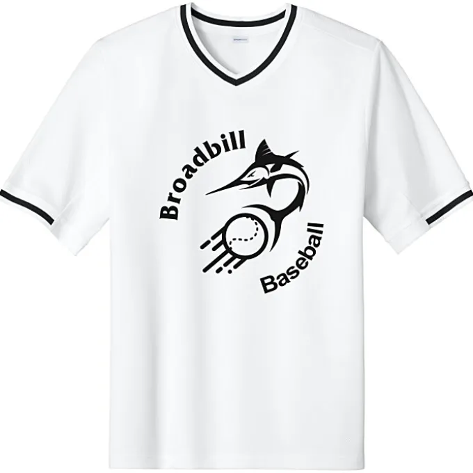 Mesh V-Neck Baseball Jersey