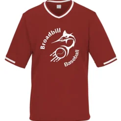 Mesh V-Neck Baseball Jersey