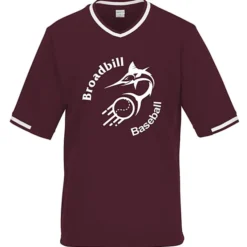 Mesh V-Neck Baseball Jersey