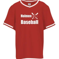 Mesh V-Neck Baseball Jersey - Youth