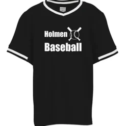 Mesh V-Neck Baseball Jersey - Youth