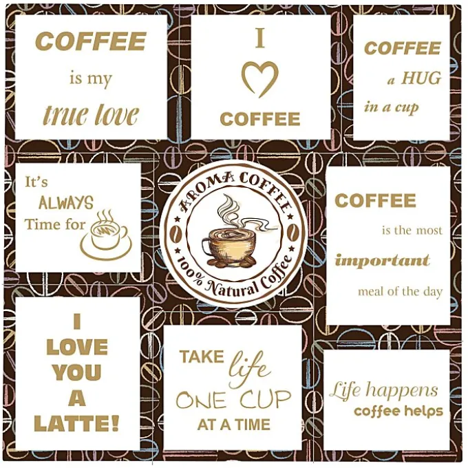 Message Magnet - 5-3/4 inches x 5-3/4 inches