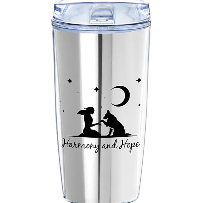 Metallic Ringo Travel Tumbler - 18 oz.