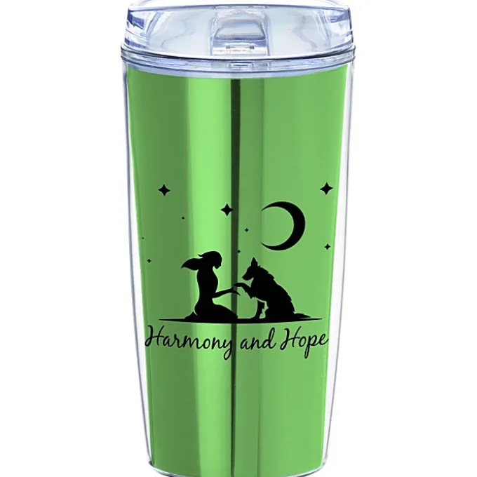 Metallic Ringo Travel Tumbler - 18 oz.