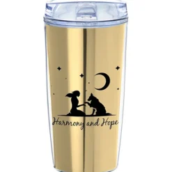 Metallic Ringo Travel Tumbler - 18 oz.