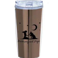 Metallic Ringo Travel Tumbler - 18 oz.