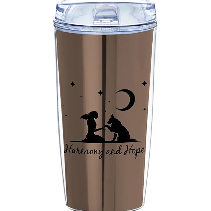 Metallic Ringo Travel Tumbler - 18 oz.