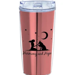 Metallic Ringo Travel Tumbler - 18 oz.