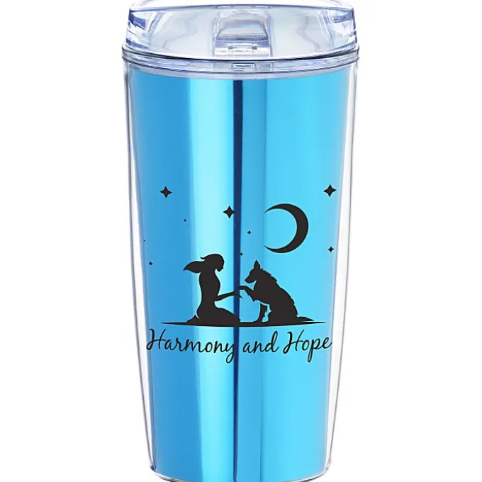 Metallic Ringo Travel Tumbler - 18 oz.