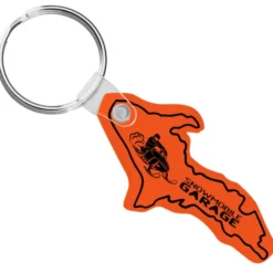 Michigan - Upper Soft Keychain - Translucent