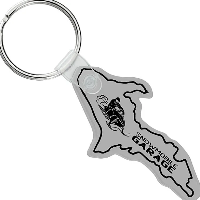 Michigan - Upper Soft Keychain - Opaque