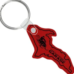 Michigan - Upper Soft Keychain - Opaque