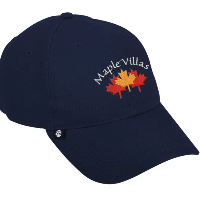 Microcord Golf Cap with Tee Holder